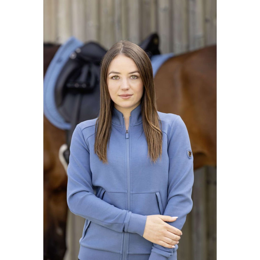 Covalliero Fleecevest SS26 Dames Smoked Blue