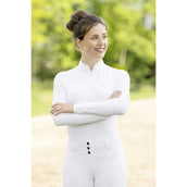 Covalliero Wedstrijdshirt SS26 Dames Lange Mouwen Wit