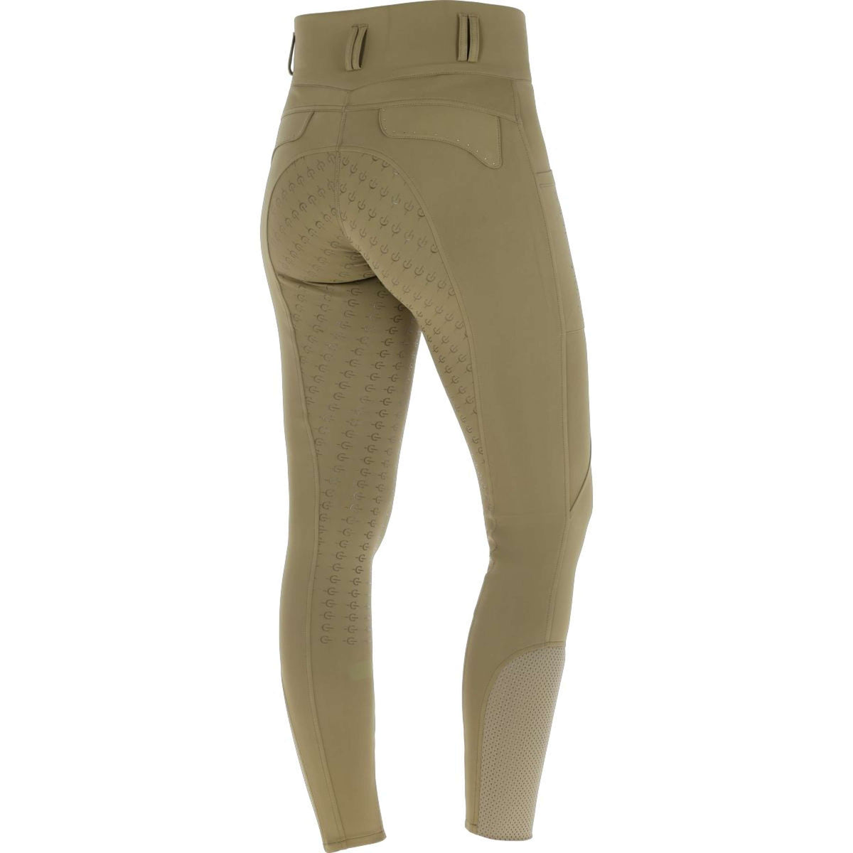 Covalliero Rijbroek SS26 Dames Full Grip Walnoot