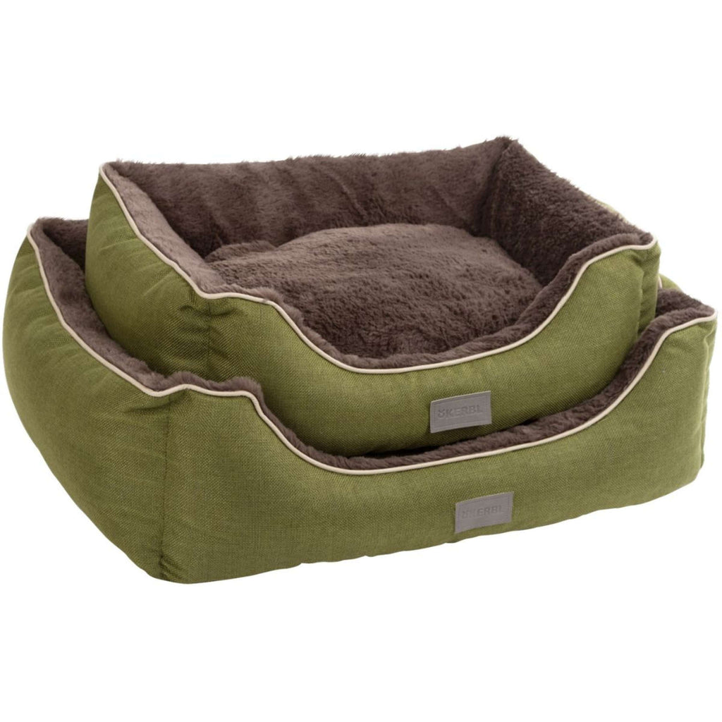 Kerbl Pluche Bed Samuel Groen/Grijs