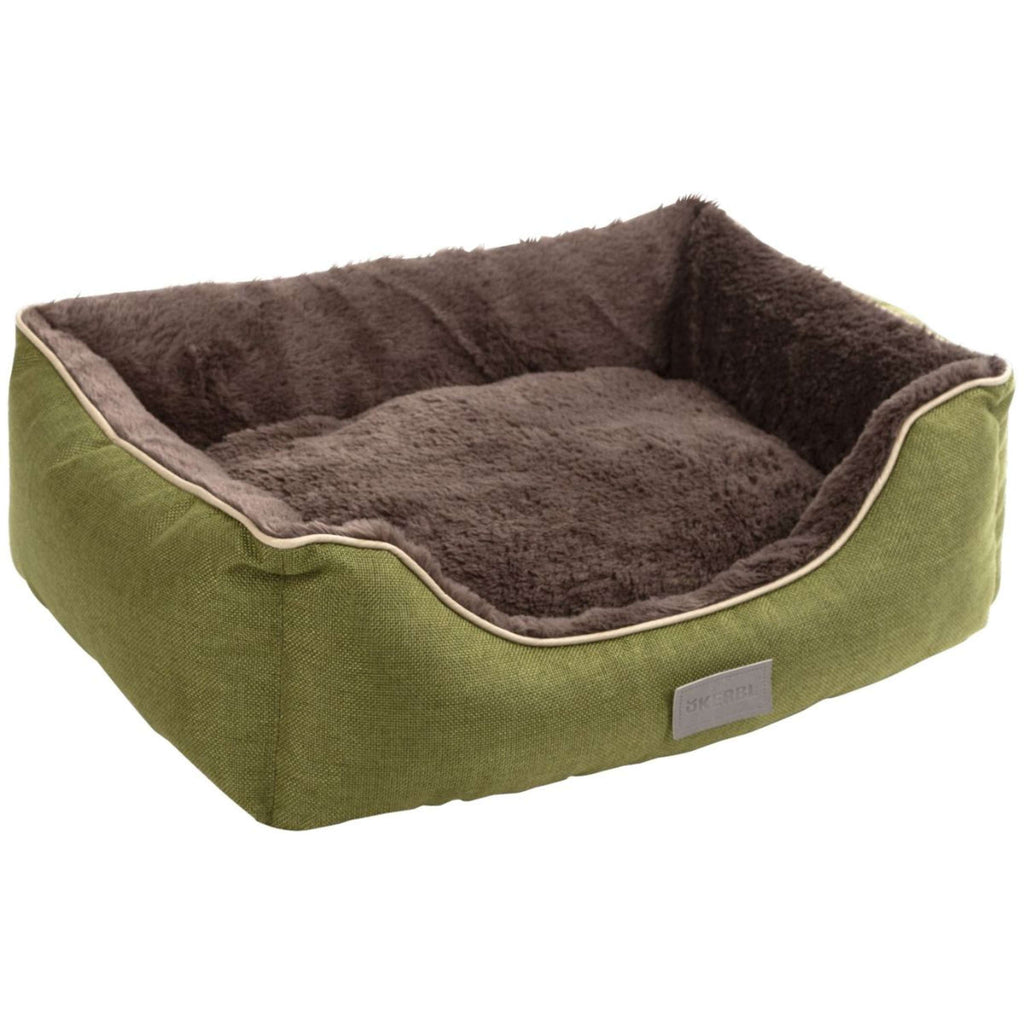 Kerbl Pluche Bed Samuel Groen/Grijs