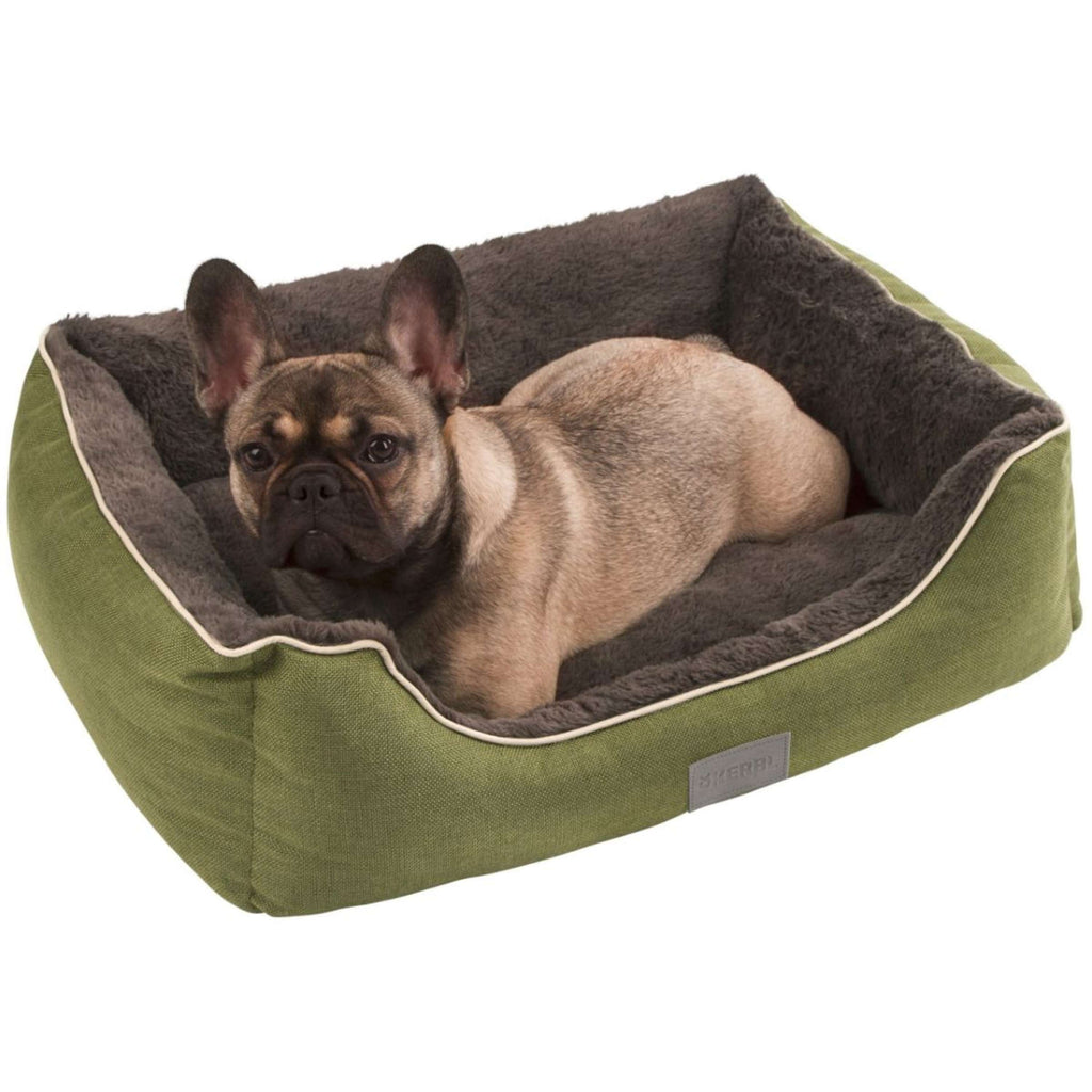 Kerbl Pluche Bed Samuel Groen/Grijs