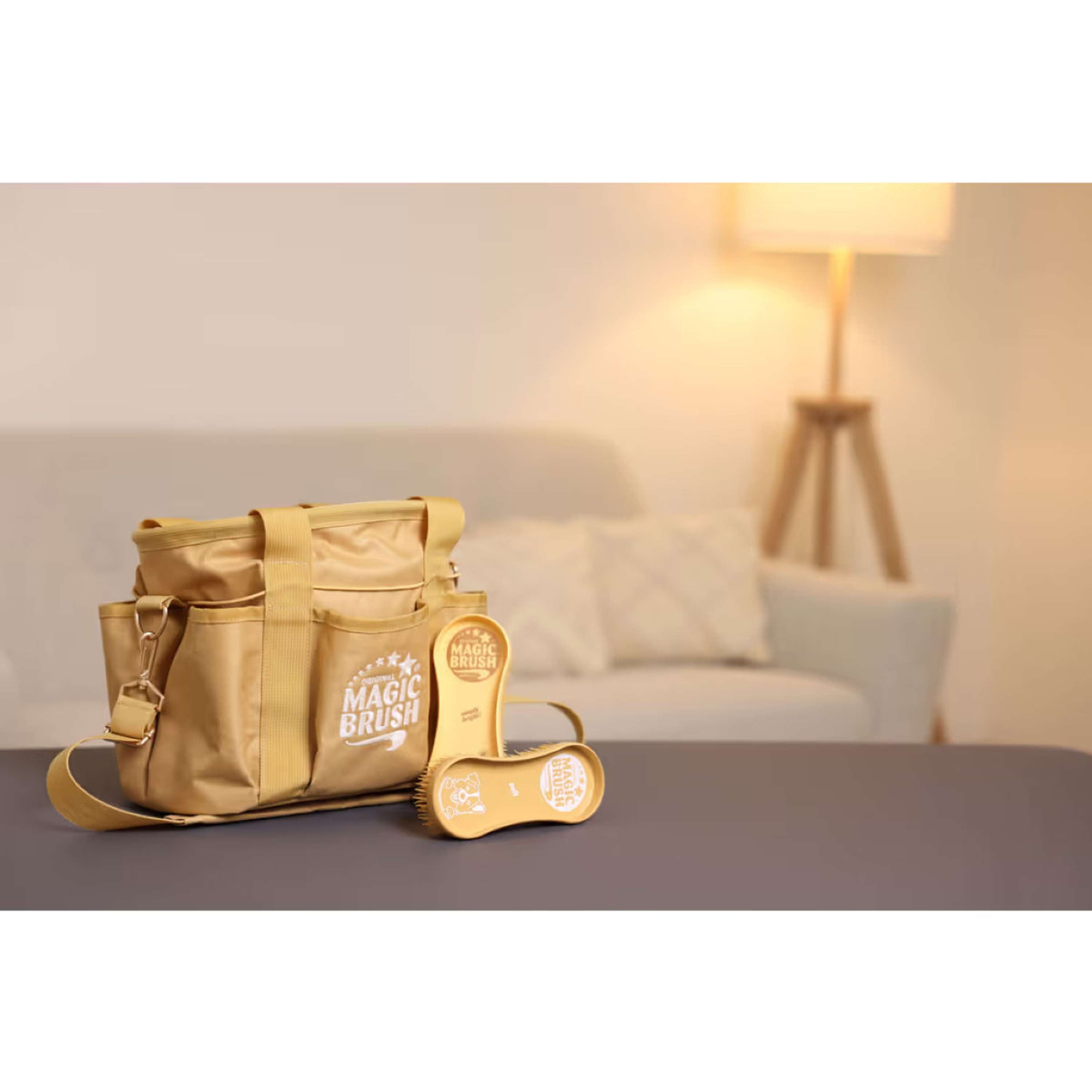 Kerbl Borsteltas Magic Brush Goud