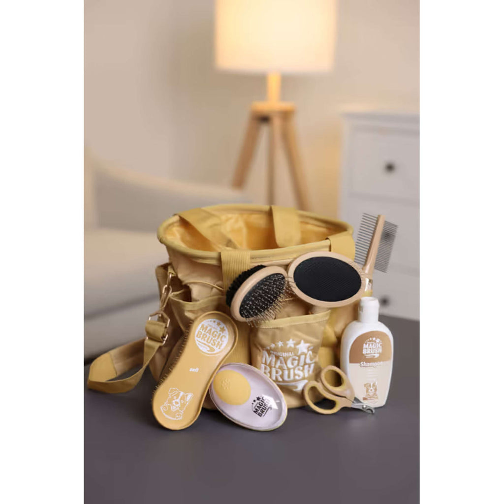 Kerbl Borsteltas Magic Brush Goud