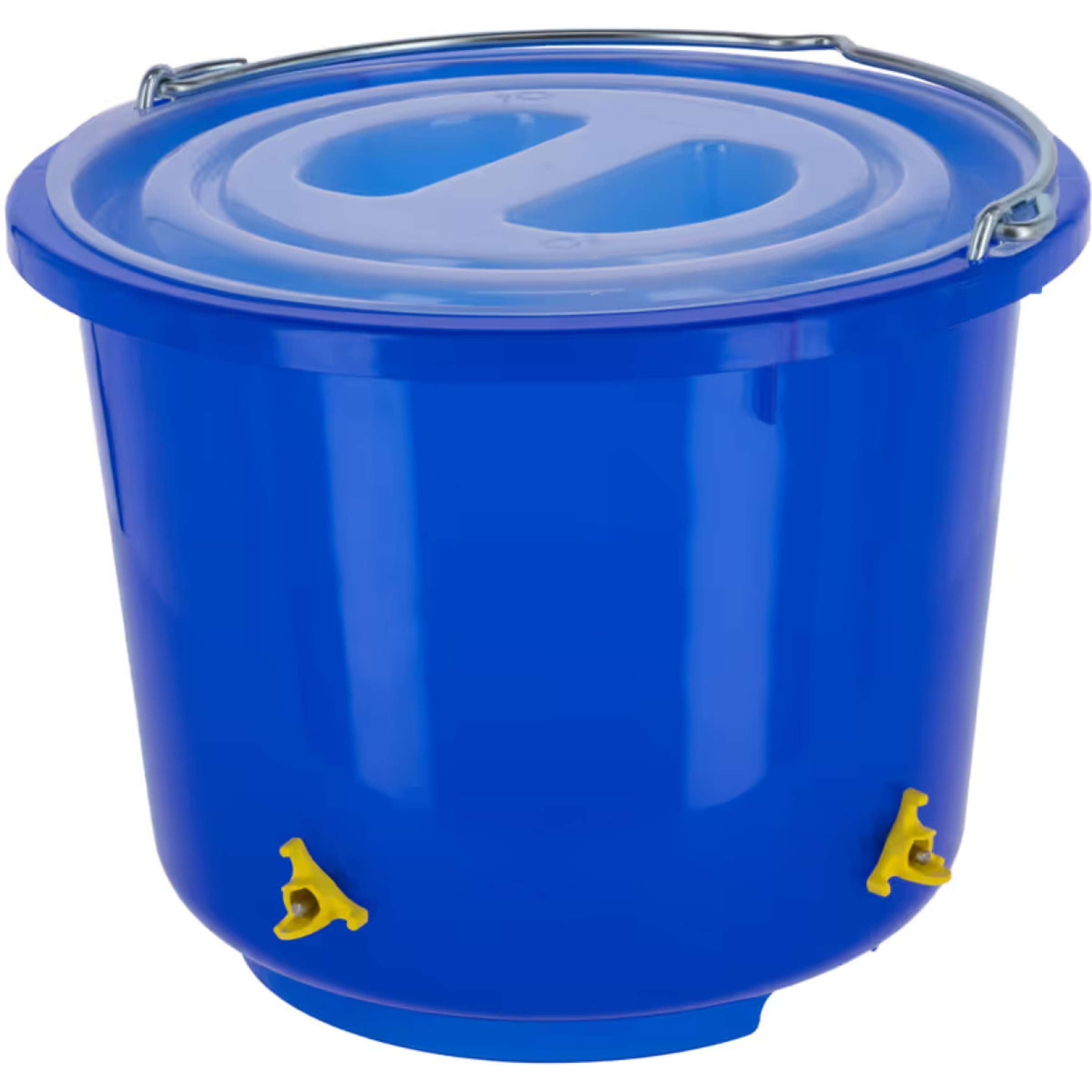 Kerbl Pluimvee Drinkemmer met 4 Drinknippels Blauw