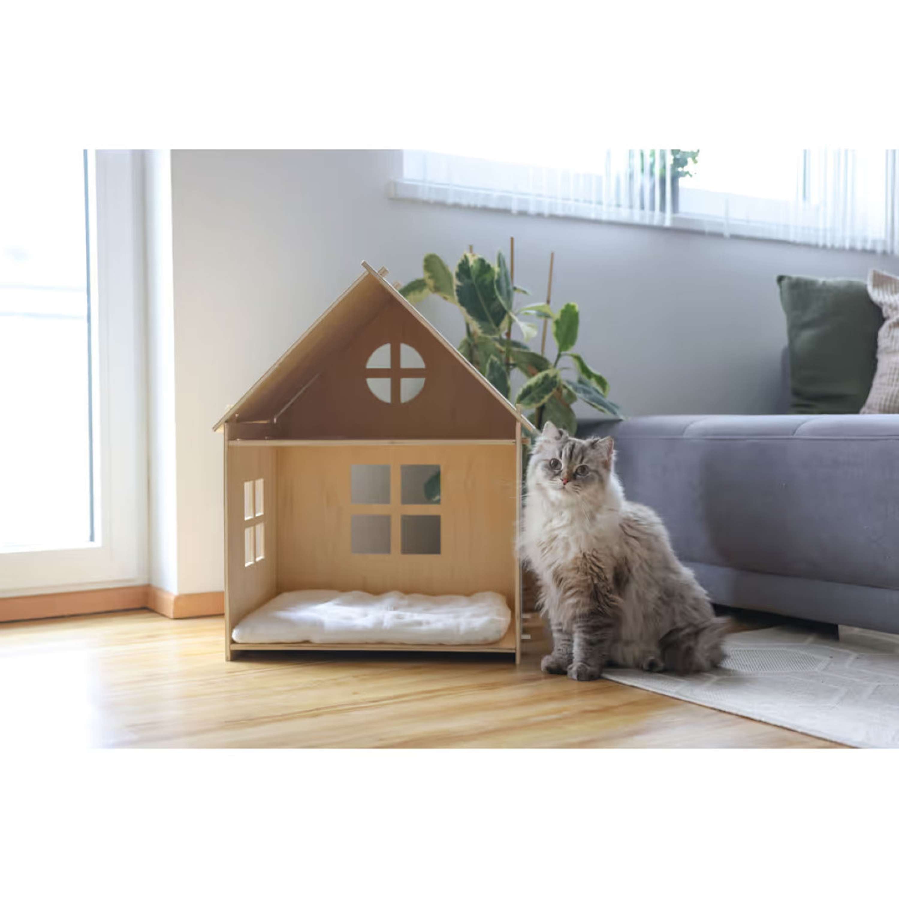 Kerbl Kattenhuis Yvi Hout