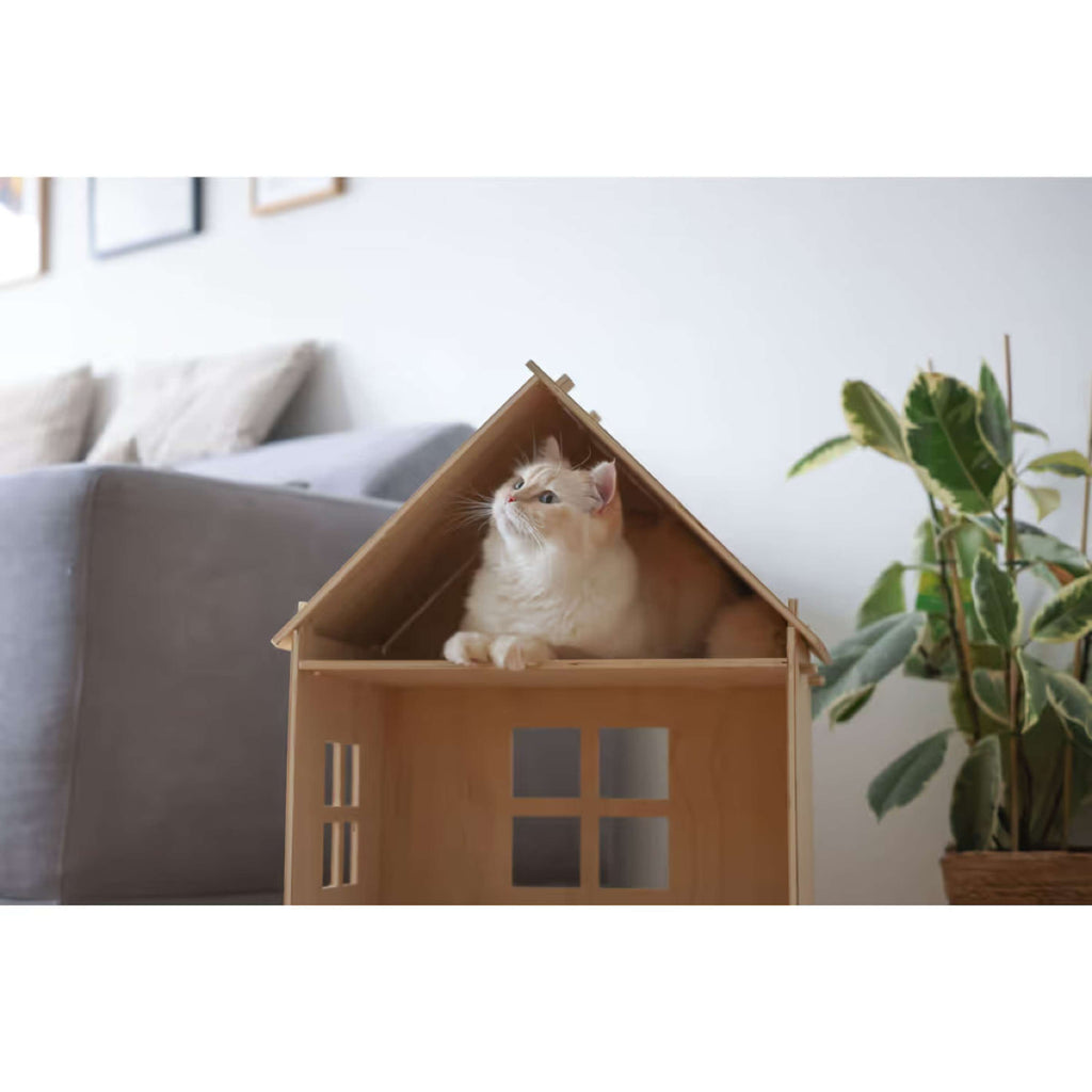Kerbl Kattenhuis Yvi Hout