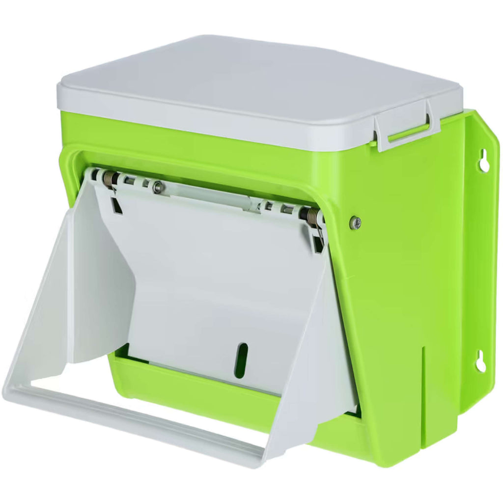 Kerbl Voederautomaat met Beschermklep Groen