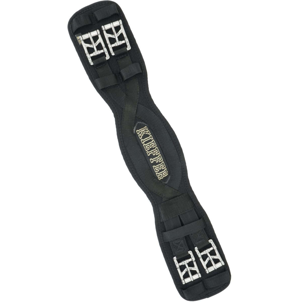 Kieffer Singel Air-Tex met Elastiek Zwart