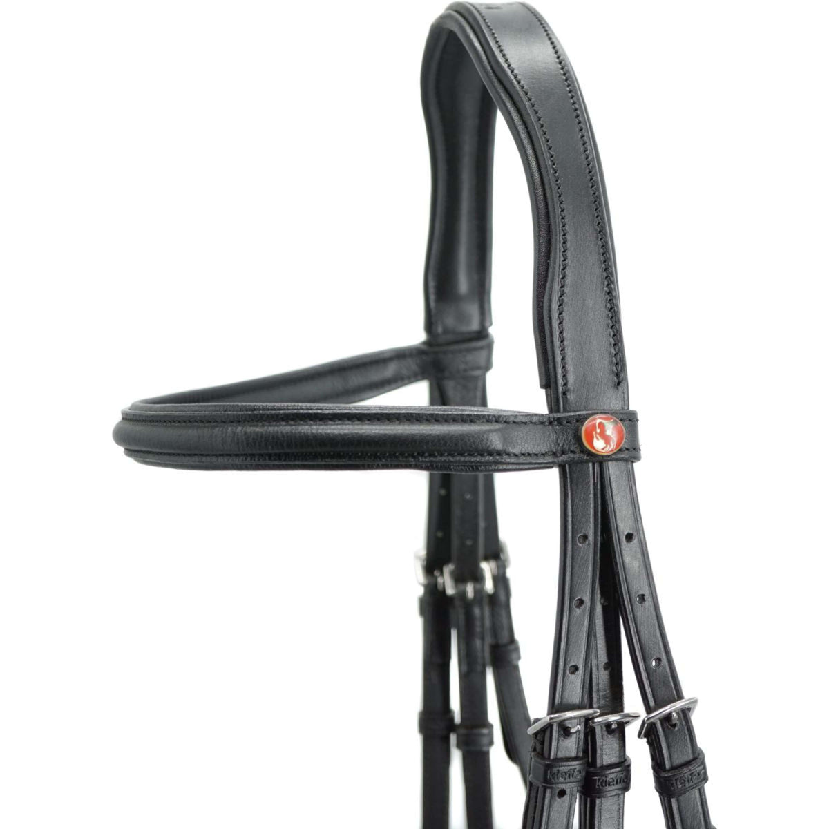 Kieffer Trenshoofdstel Economy Ultrasoft Engels Zwart