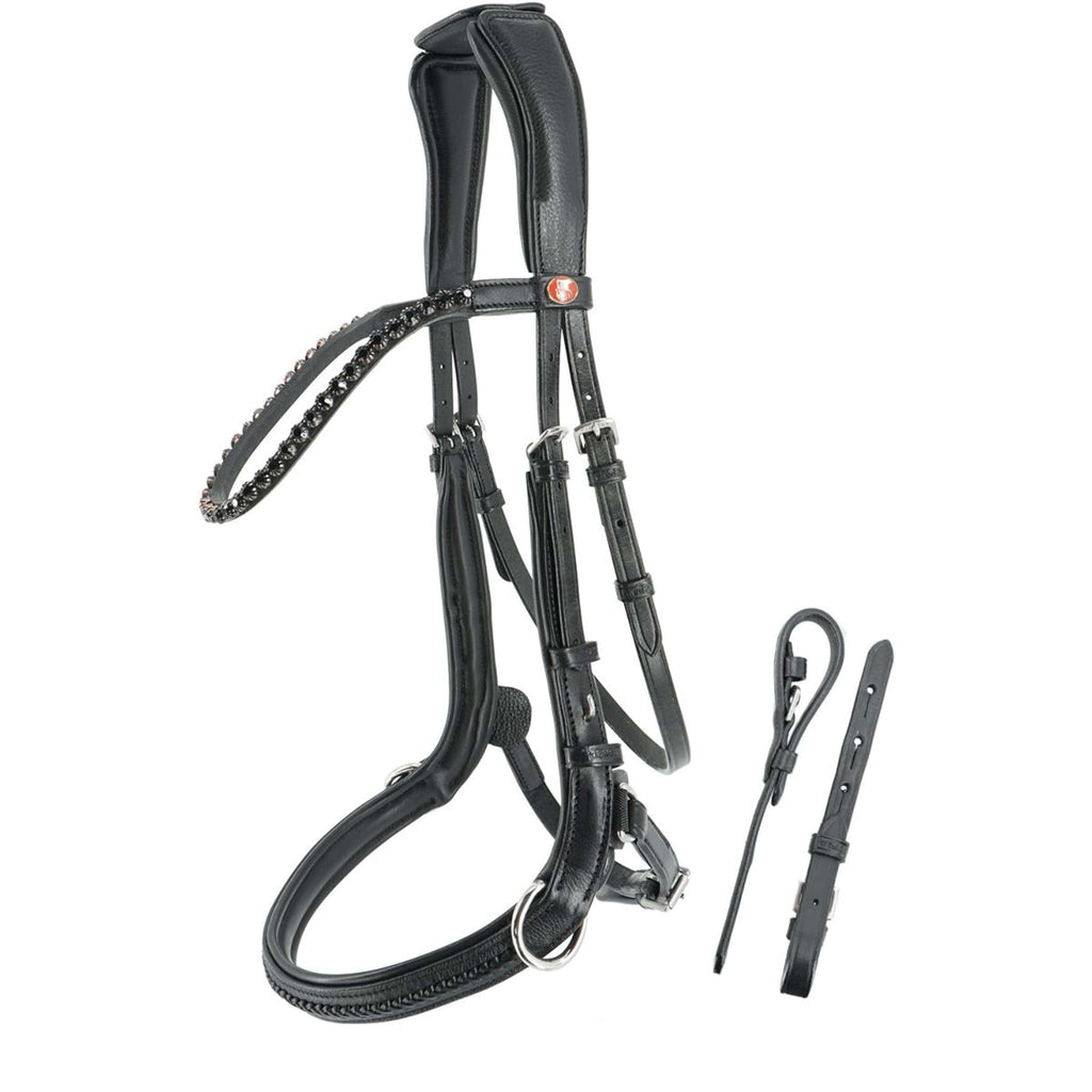 Kieffer Hoofdstel Ultrasoft Ava 2-in-1 Zwart