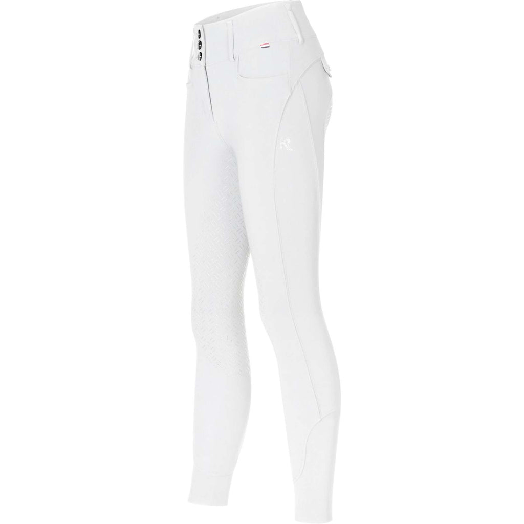 Kingsland Rijbroek Kimi Full Grip Wit
