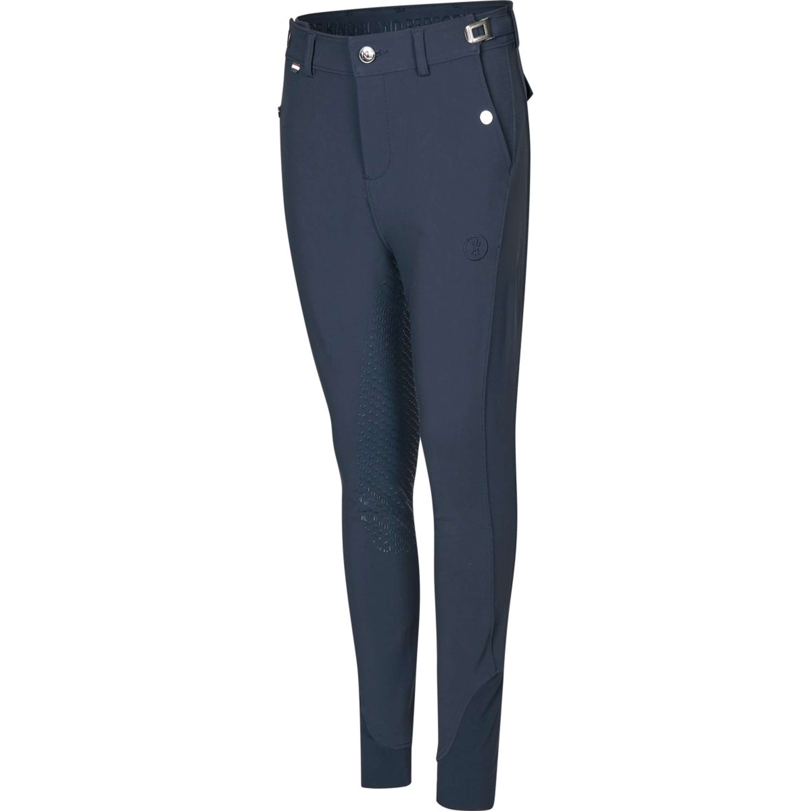 Kingsland Rijbroek Knox Full Grip Navy