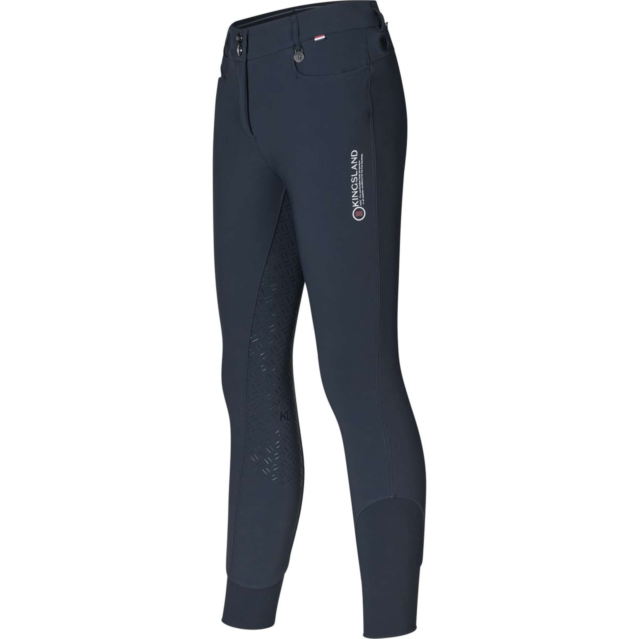 Kingsland Rijbroek KLKarolina Full Grip Navy