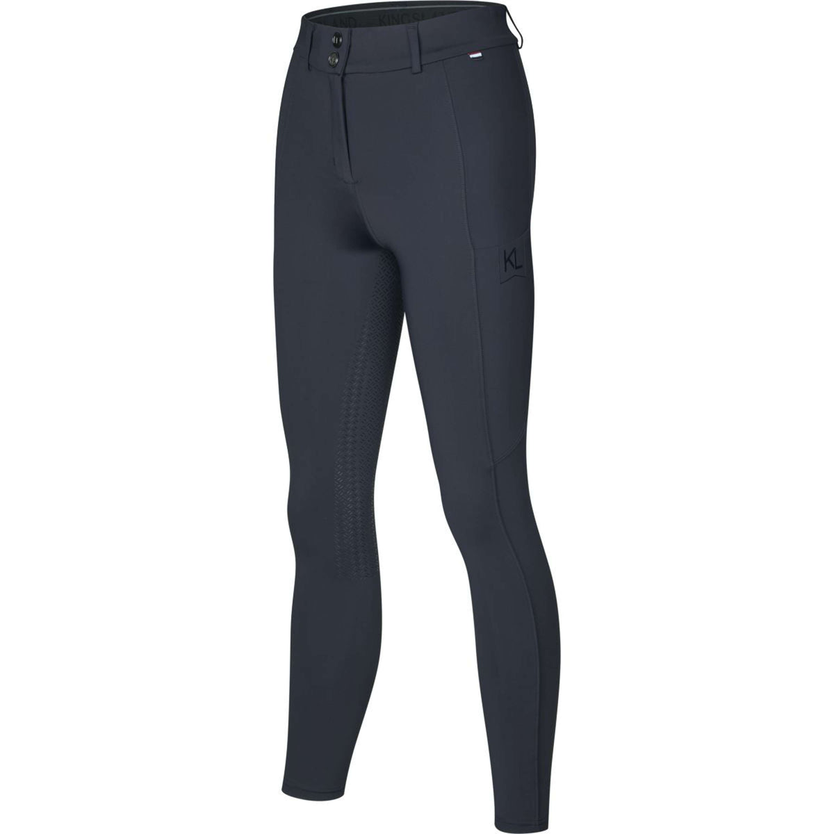 Kingsland Rijbroek KLKaya Full Grip Navy