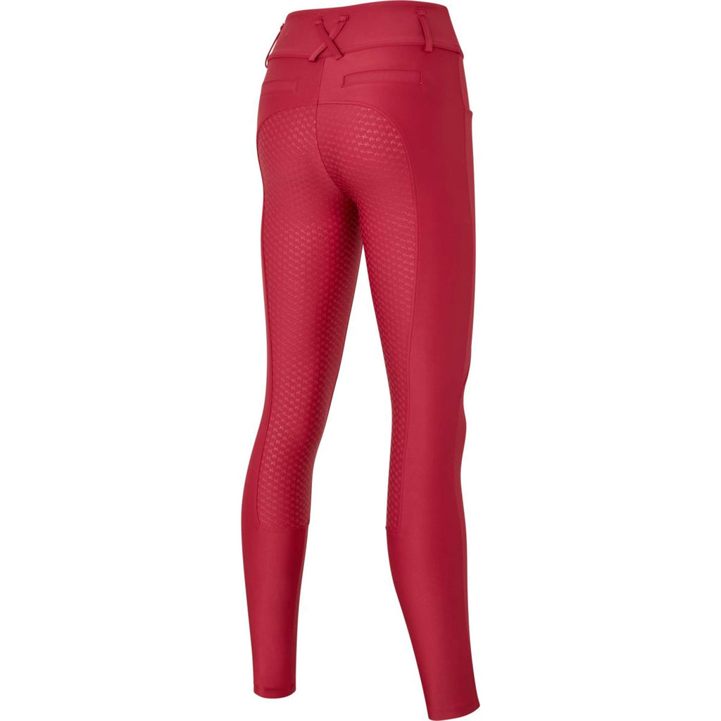 Kingsland Rijbroek KLKristin Full Grip Dames Garnet Rood