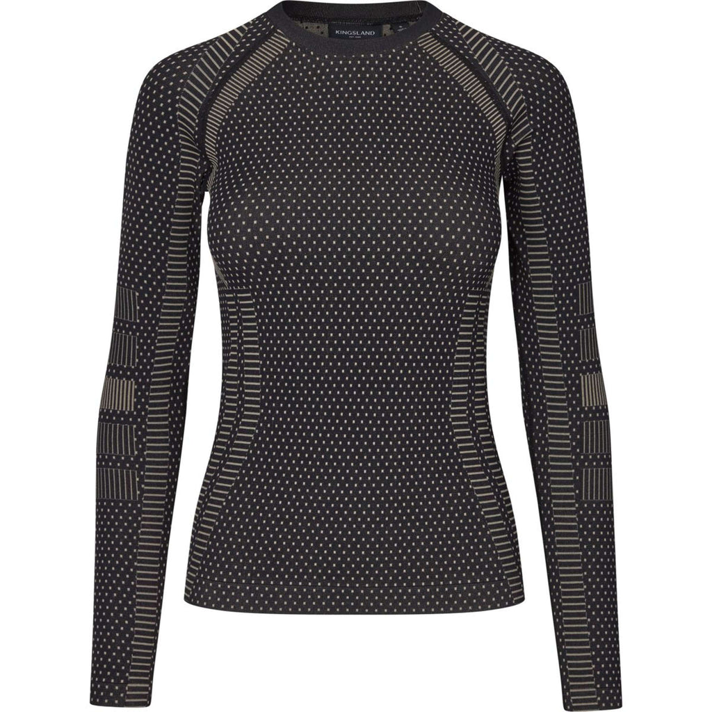 Kingsland Shirt KLAlicia Dames Zwart