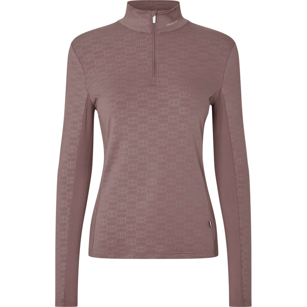 Kingsland Shirt KLAnnabella Dames Brown Iron