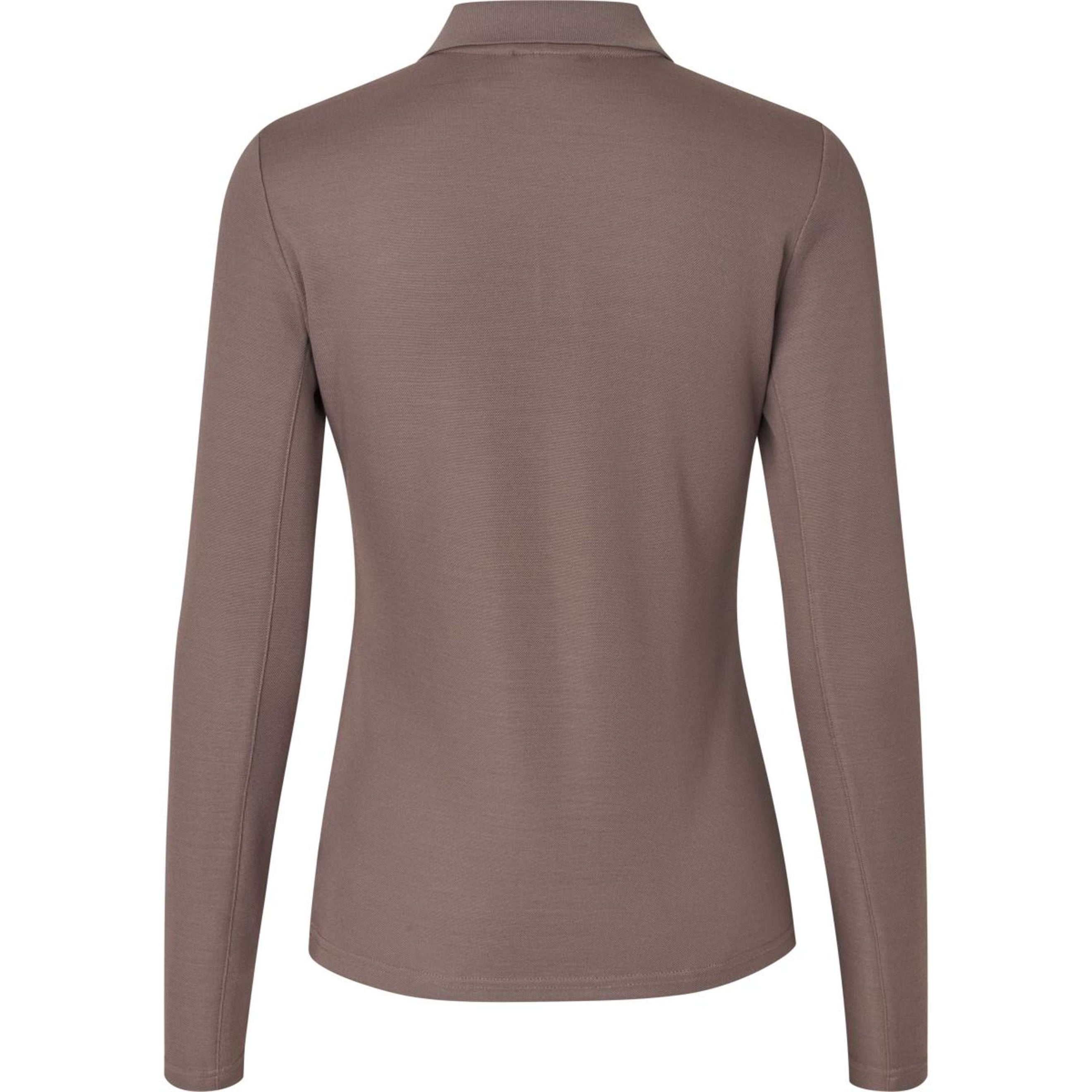 Kingsland Poloshirt KLAmy Dames Brown Iron Kingsland Poloshirt KLAmy Dames Brown Iron