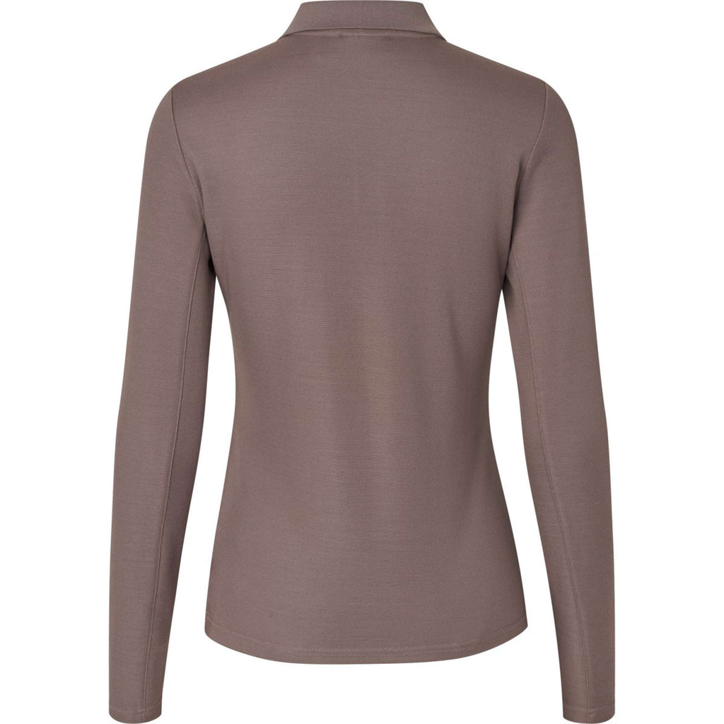 Kingsland Poloshirt KLAmy Dames Brown Iron