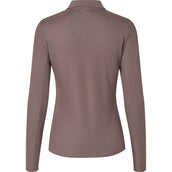 Kingsland Poloshirt KLAmy Dames Brown Iron