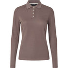 Kingsland Poloshirt KLAmy Dames Brown Iron