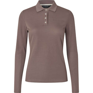Kingsland Poloshirt KLAmy Dames Brown Iron