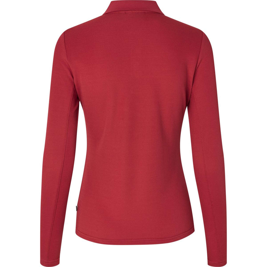 Kingsland Poloshirt KLAmy Dames Garnet Rood