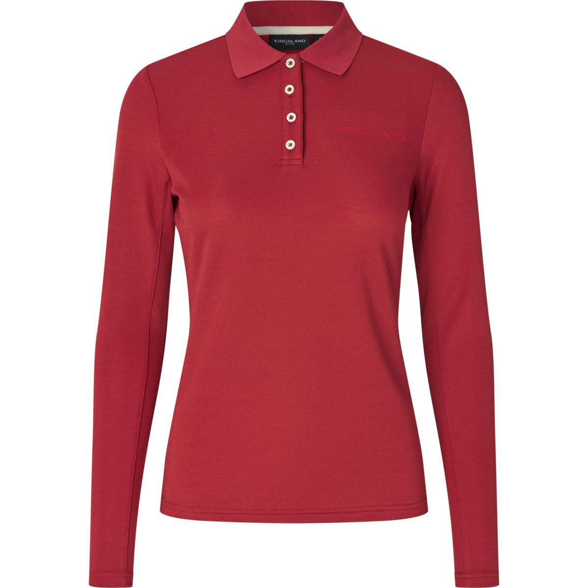 Kingsland Poloshirt KLAmy Dames Garnet Rood