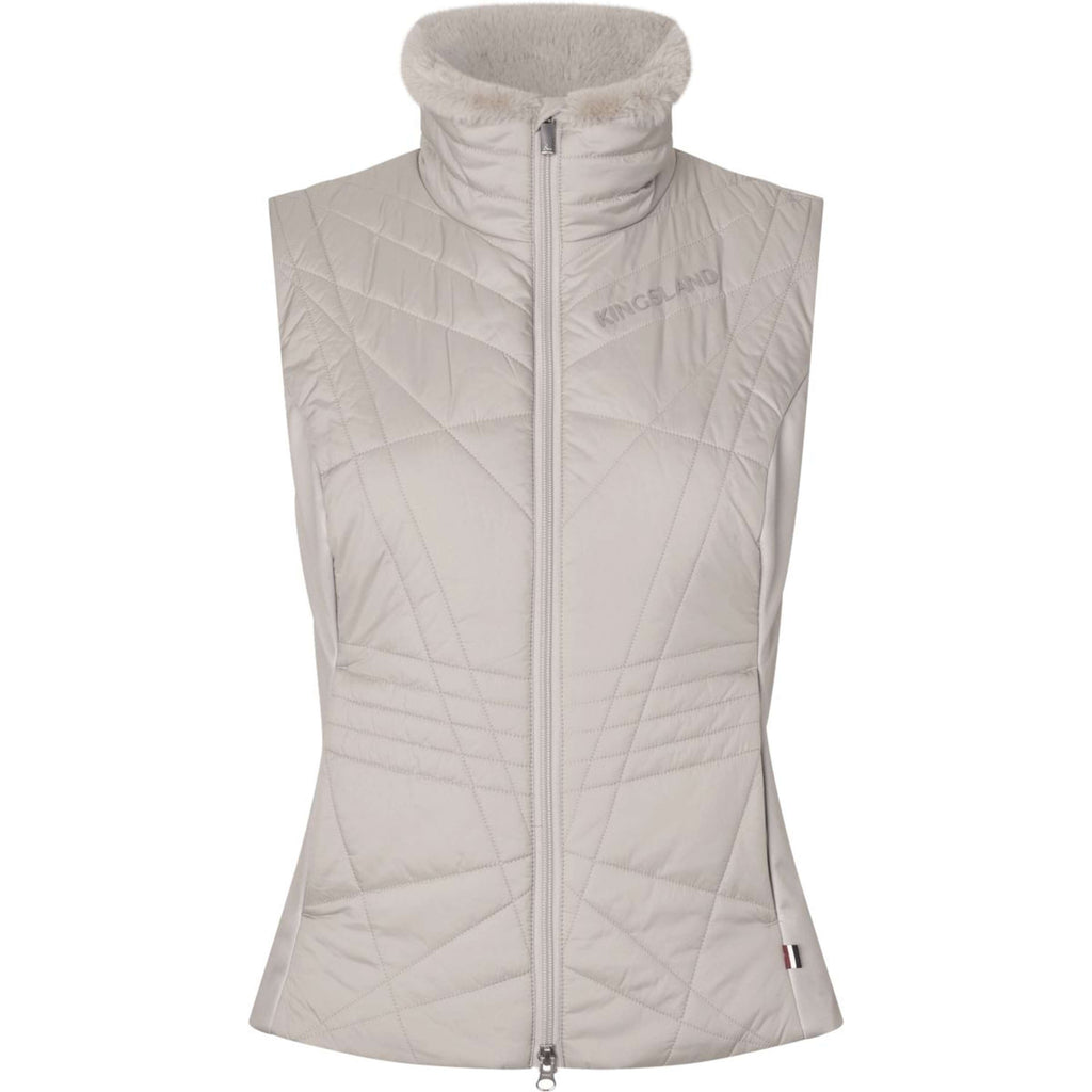 Kingsland Bodywarmer KLAlba Dames Beige Dove