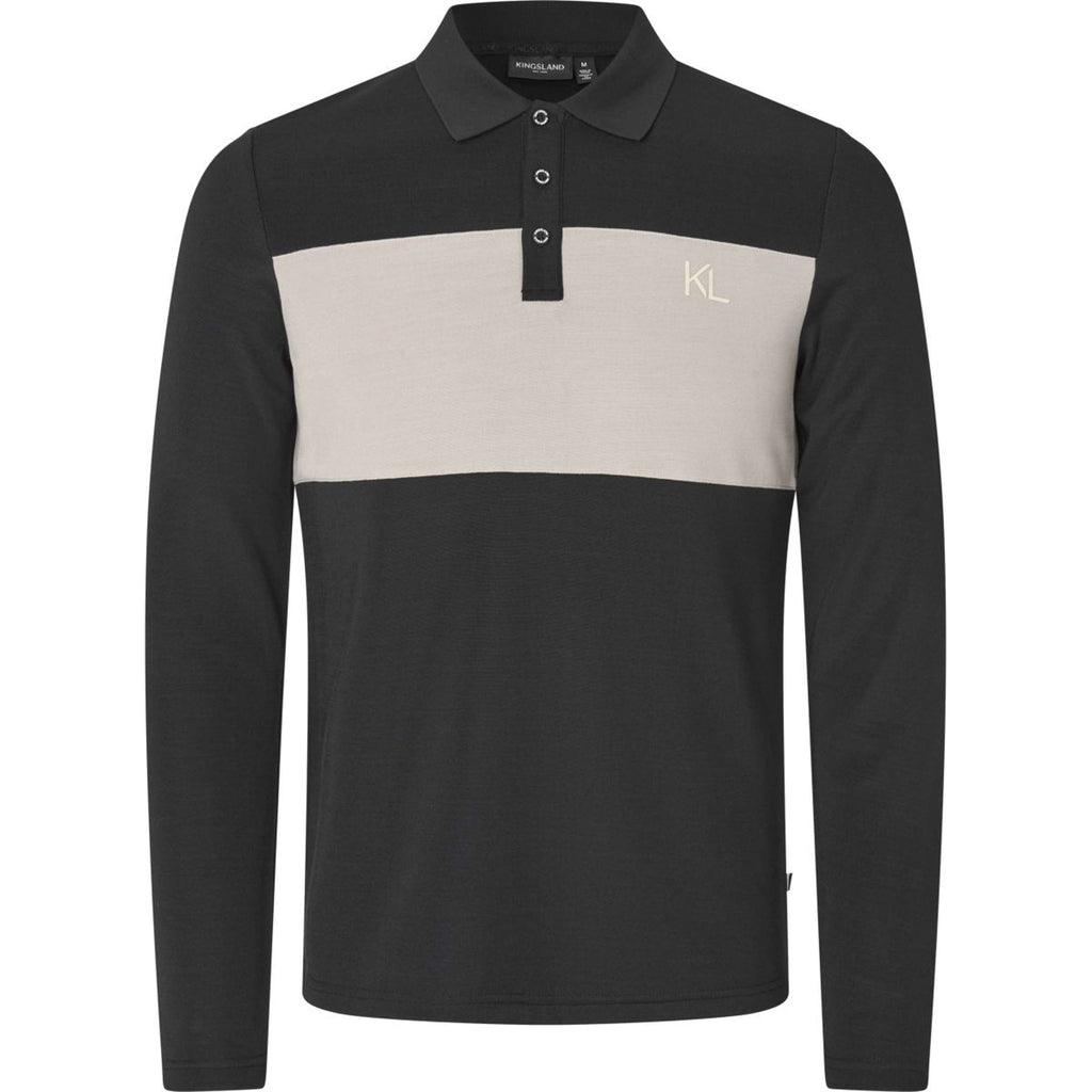 Kingsland Poloshirt KLAxel Heren Zwart