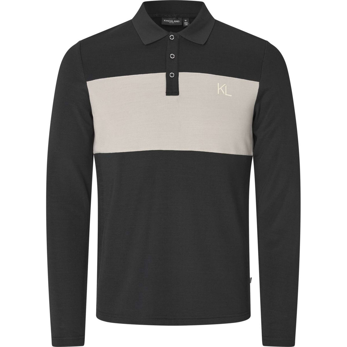 Kingsland Poloshirt KLAxel Heren Zwart