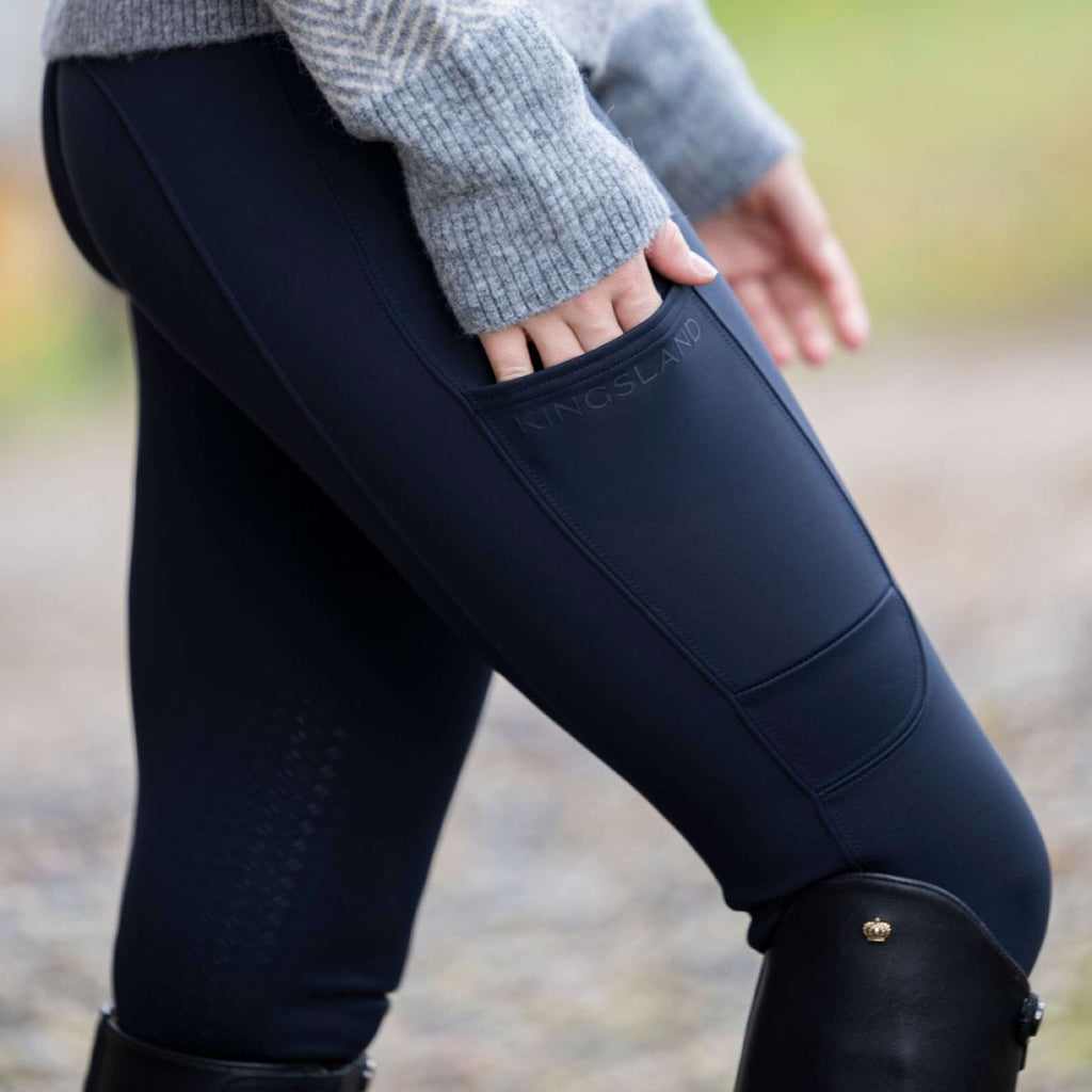 Kingsland Rijbroek KLKornelia Knie Grip Dames Navy