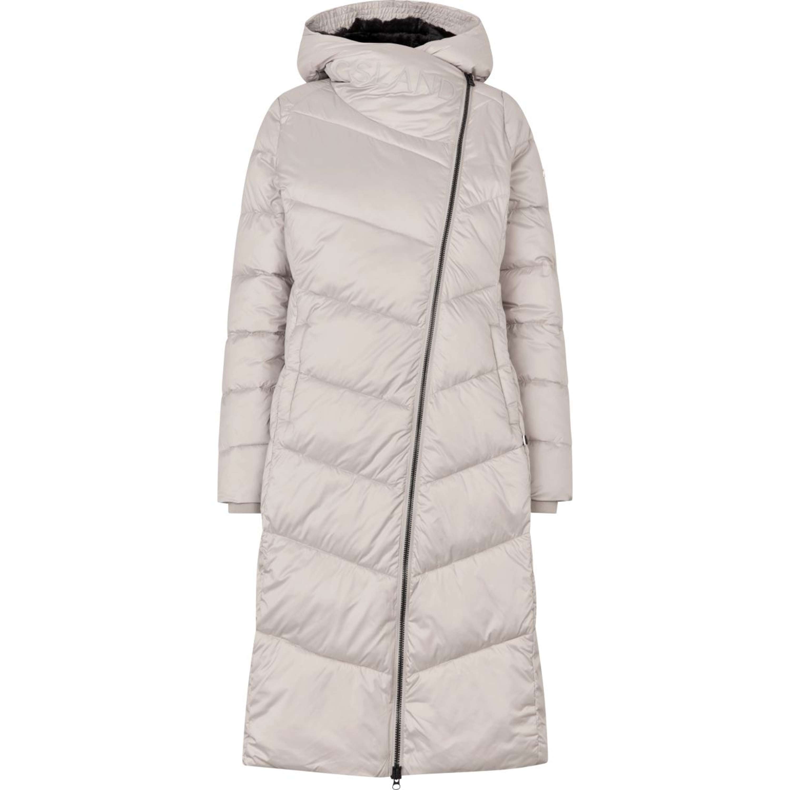 Kingsland Lange Jas KLAdelaide Dames Beige Dove