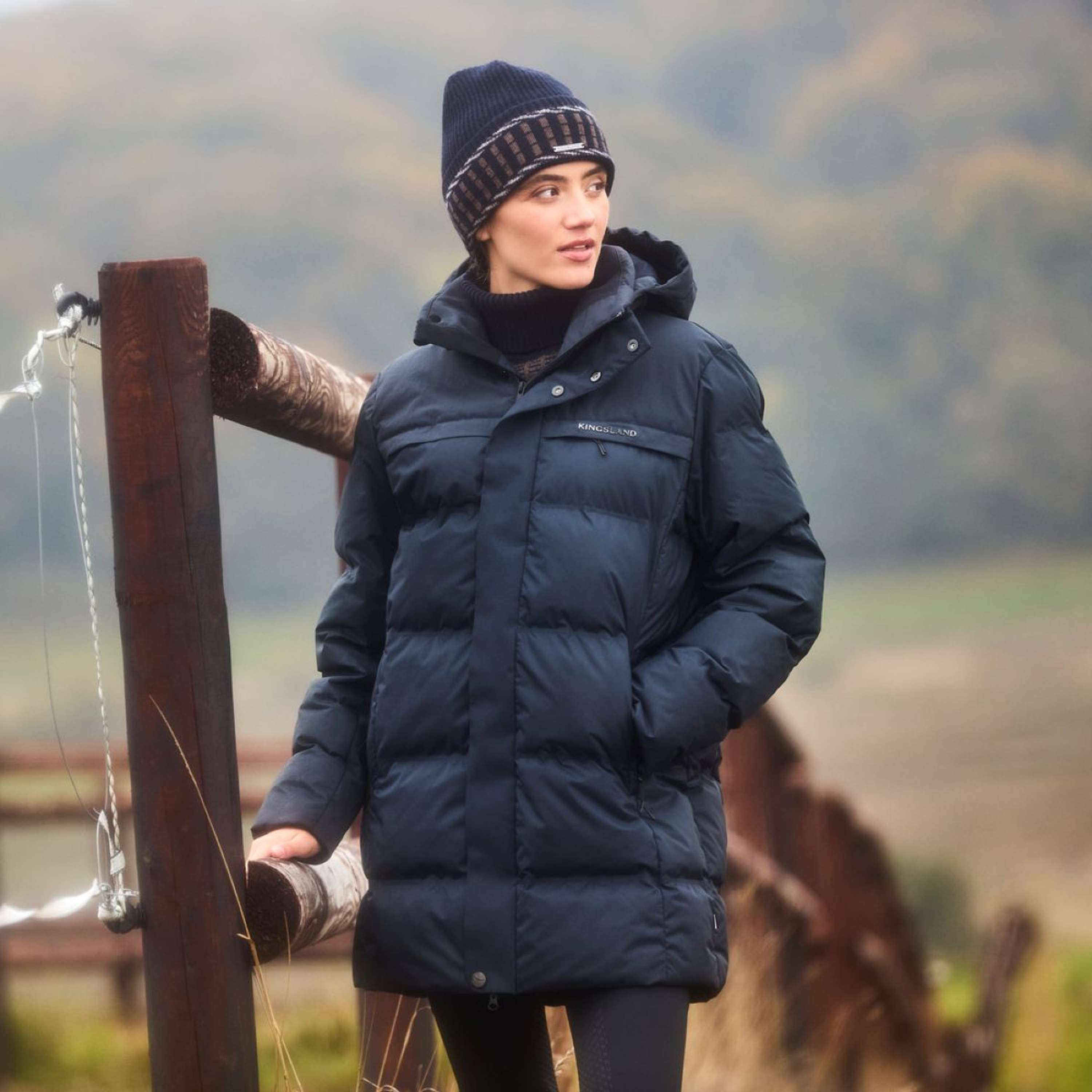Kingsland Parka KLAiki Dames Navy