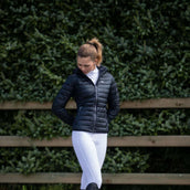 Kingsland Jas Classic met Capuchon Gewatteerd Dames Zwart