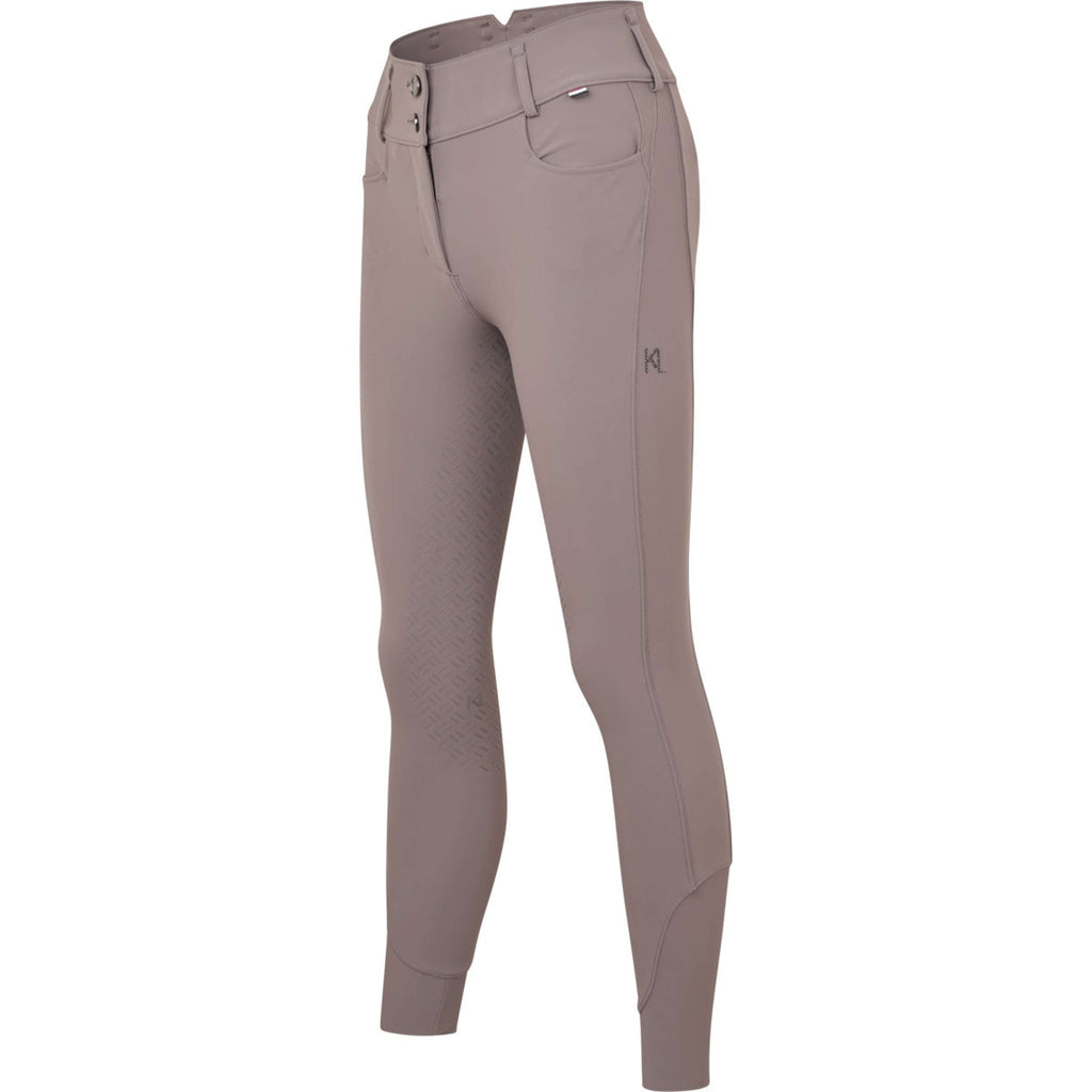 Kingsland Rijbroek KLKira Full Grip Brown Iron