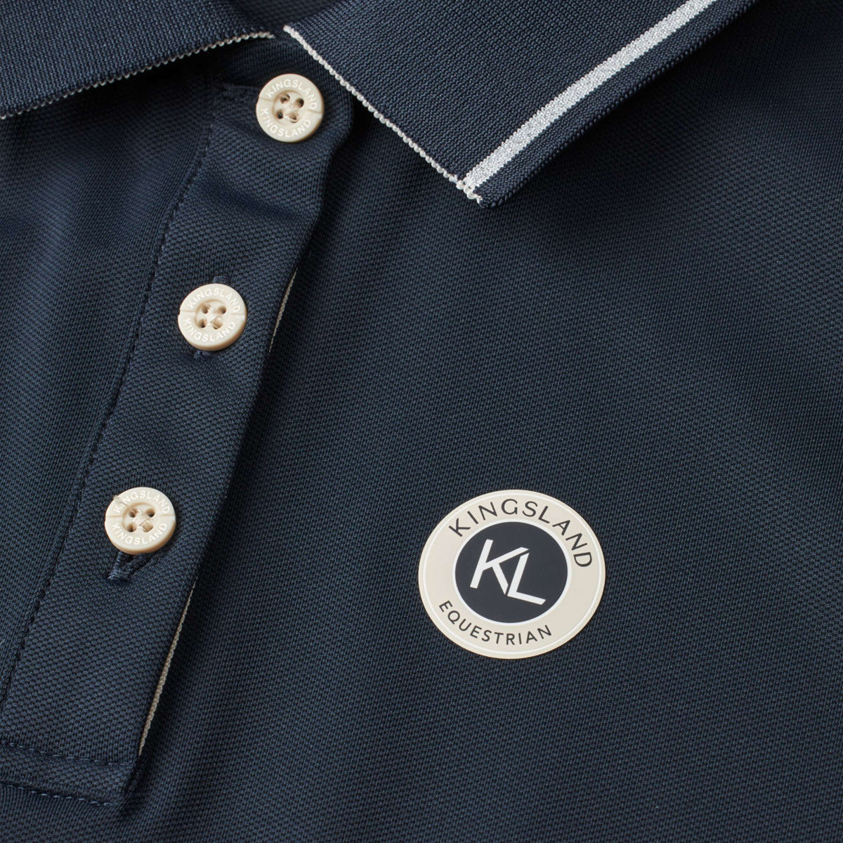 Kingsland Poloshirt KLLaura Mouwloos Navy