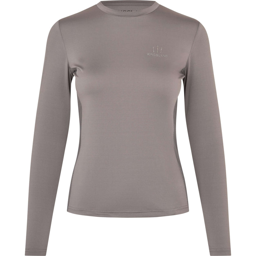 Kingsland Training Shirt KLLea Brown Iron Kingsland Training Shirt KLLea Brown Iron