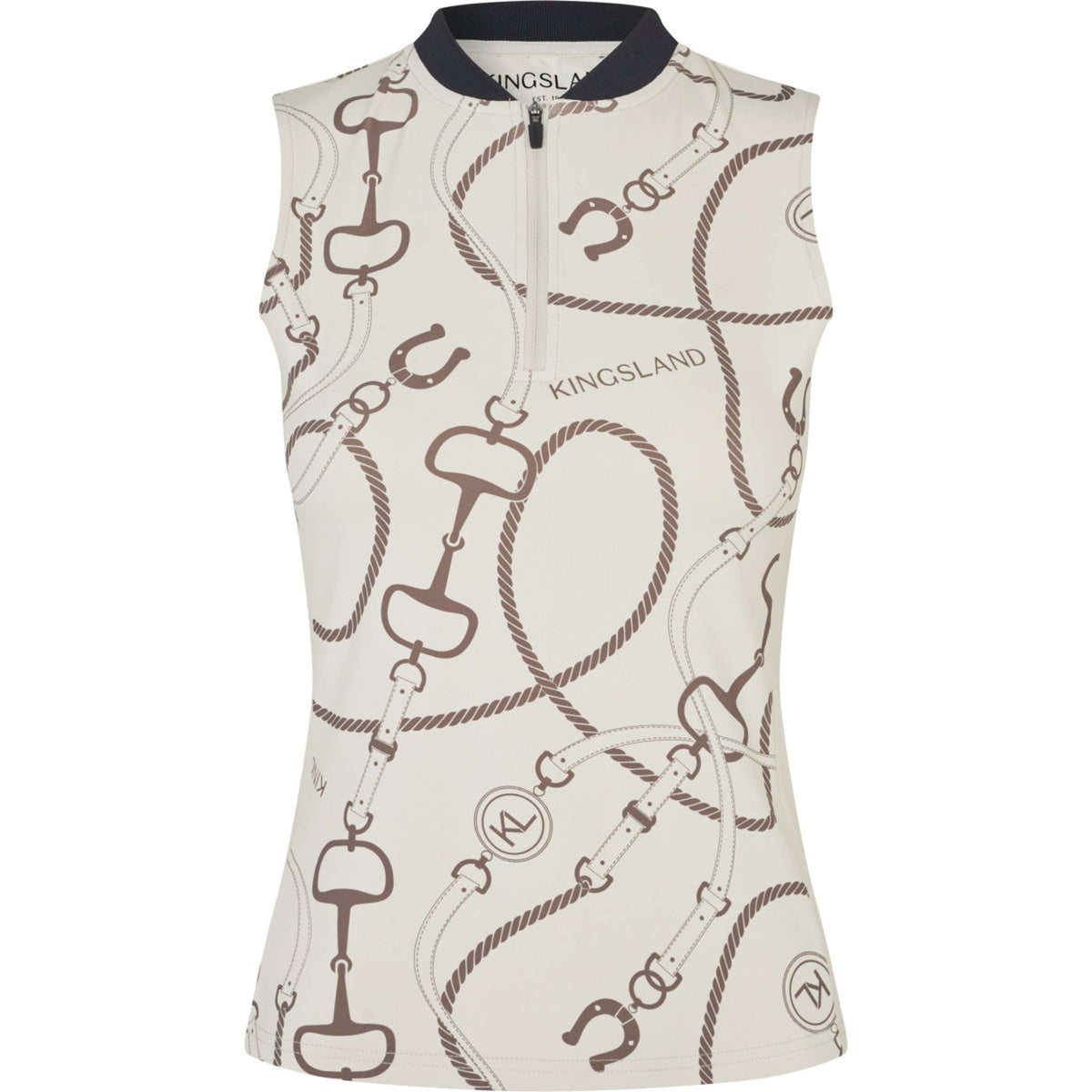 Kingsland Top KLLarissa Mouwloos Rainy Day