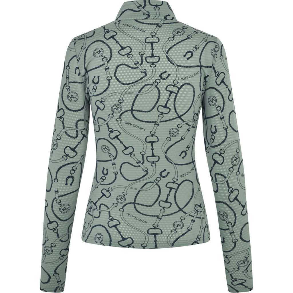 Kingsland Training Shirt KLLarissa Green Agave