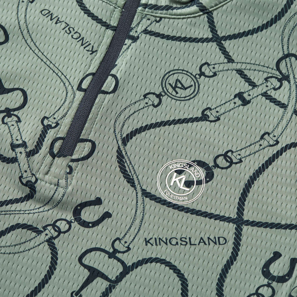 Kingsland Training Shirt KLLarissa Green Agave