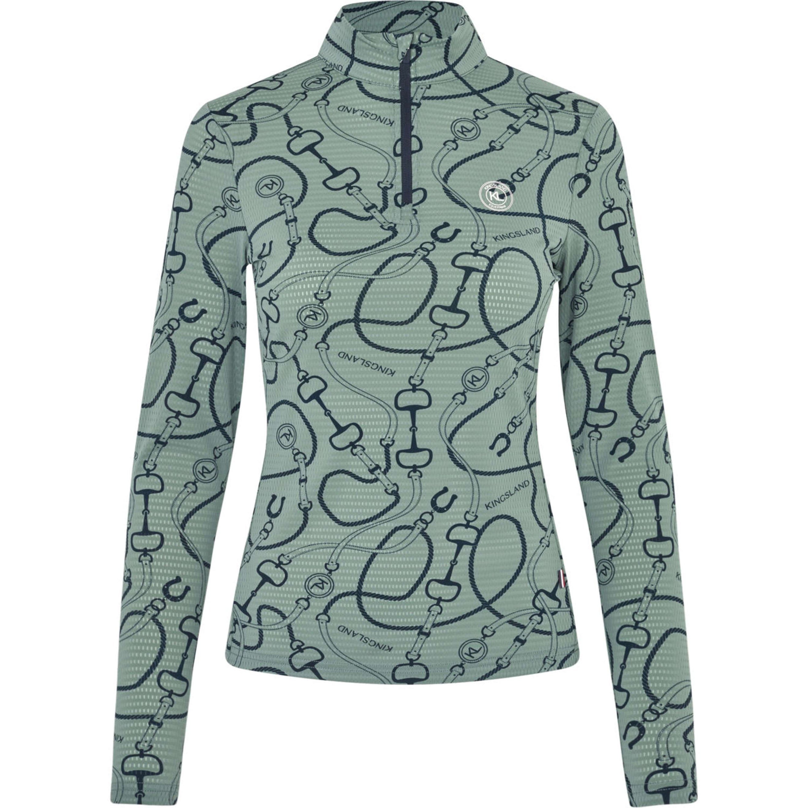 Kingsland Training Shirt KLLarissa Green Agave