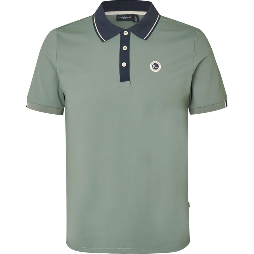 Kingsland Poloshirt KLLorenzo Heren Green Agave