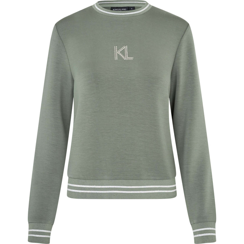 Kingsland Sweatshirt KLLilian Green Agave Kingsland Sweatshirt KLLilian Green Agave