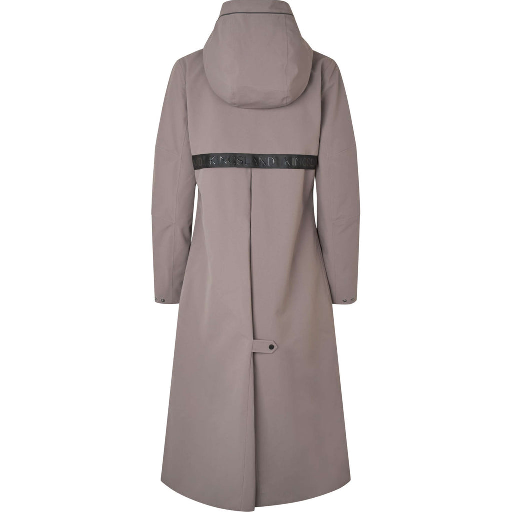 Kingsland Lange Jas KLLucia Waterproof Brown Iron