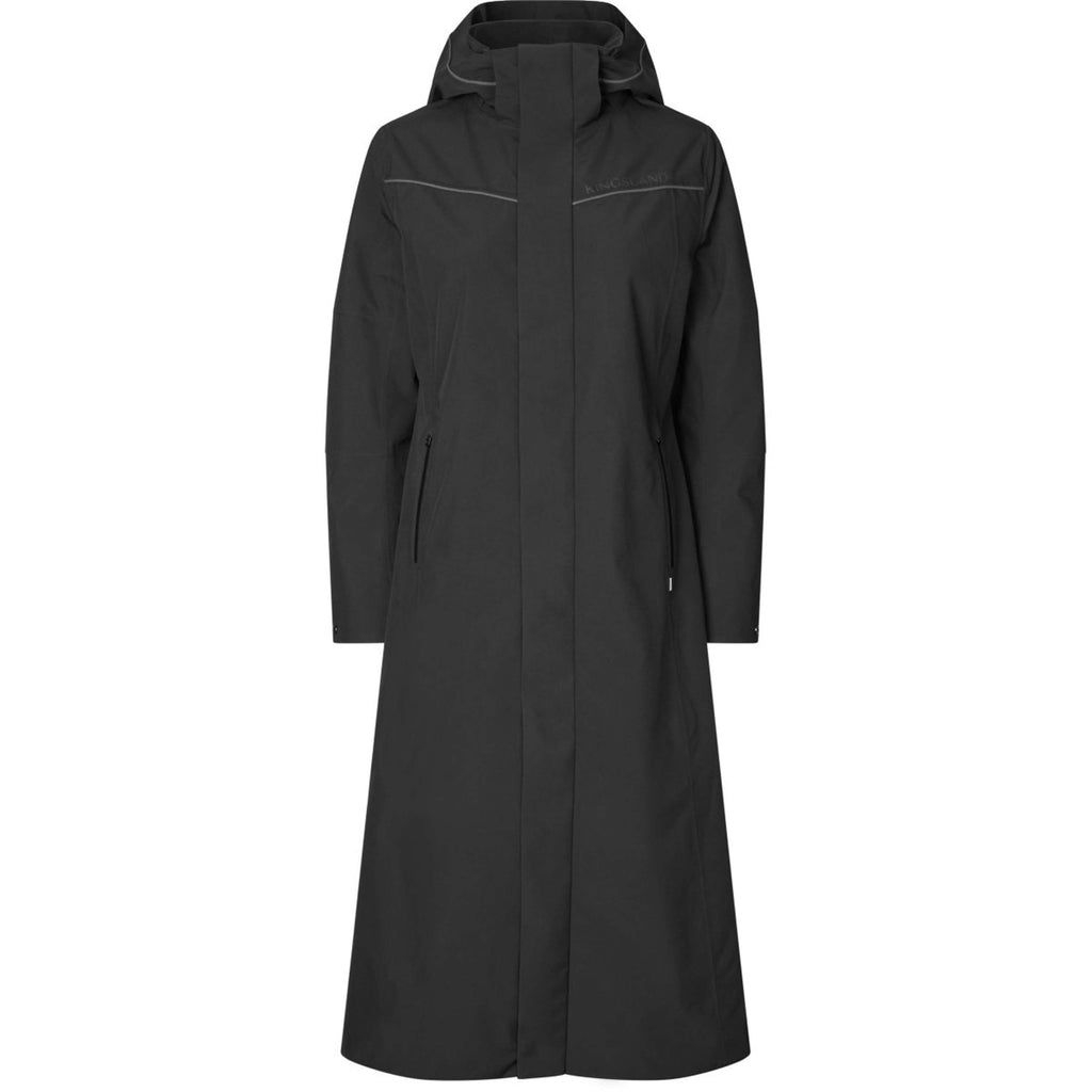 Kingsland Lange Jas KLLucia Waterproof Zwart