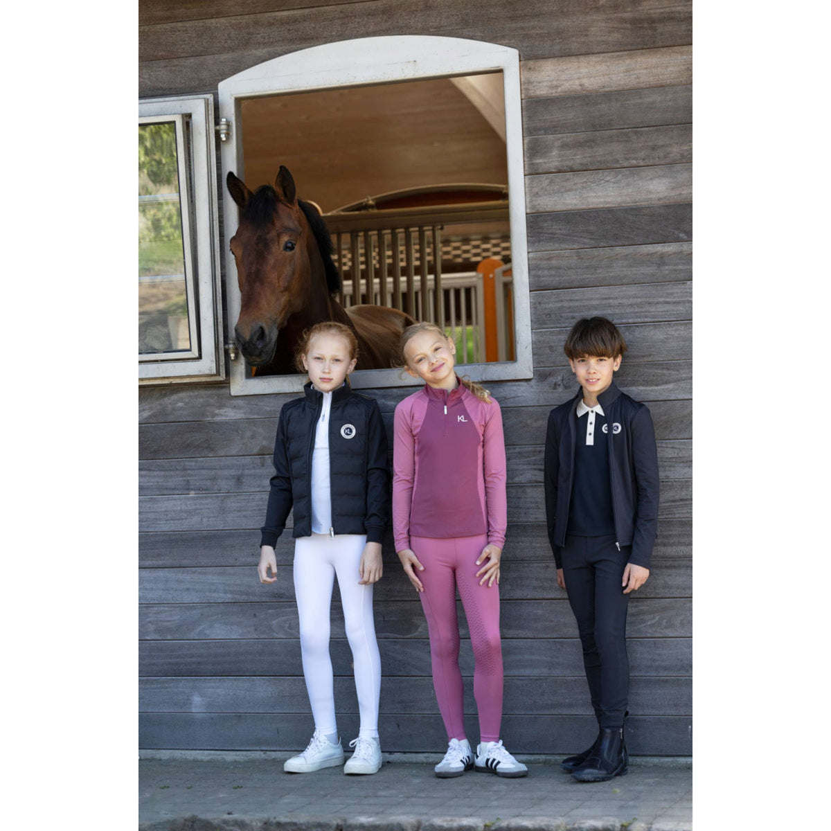 Kingsland Training Shirt KLLinda Junior Heather Rose