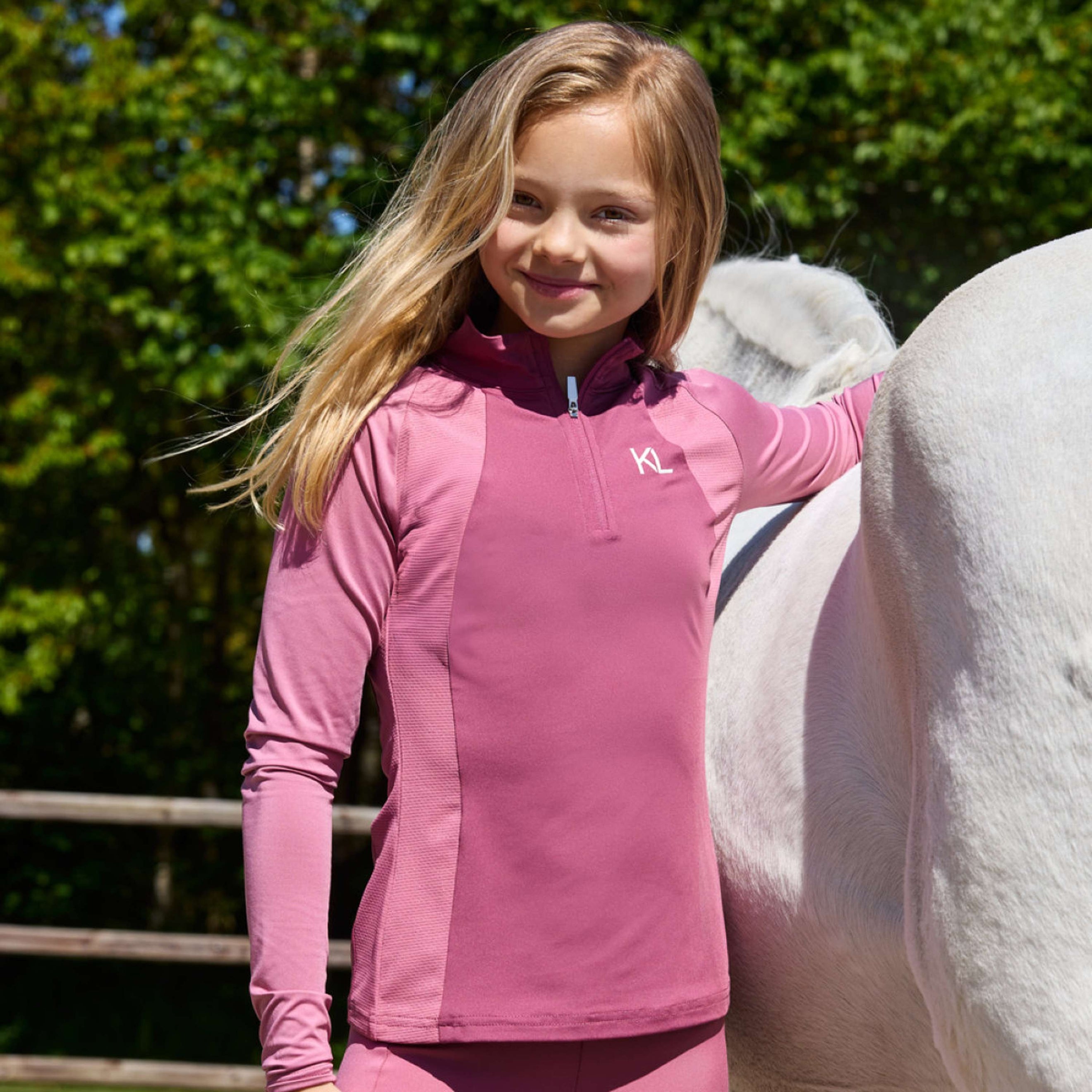 Kingsland Training Shirt KLLinda Junior Heather Rose Kingsland Training Shirt KLLinda Junior Heather Rose