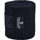 Kingsland Bandages Classic Fleece 2-pack Navy